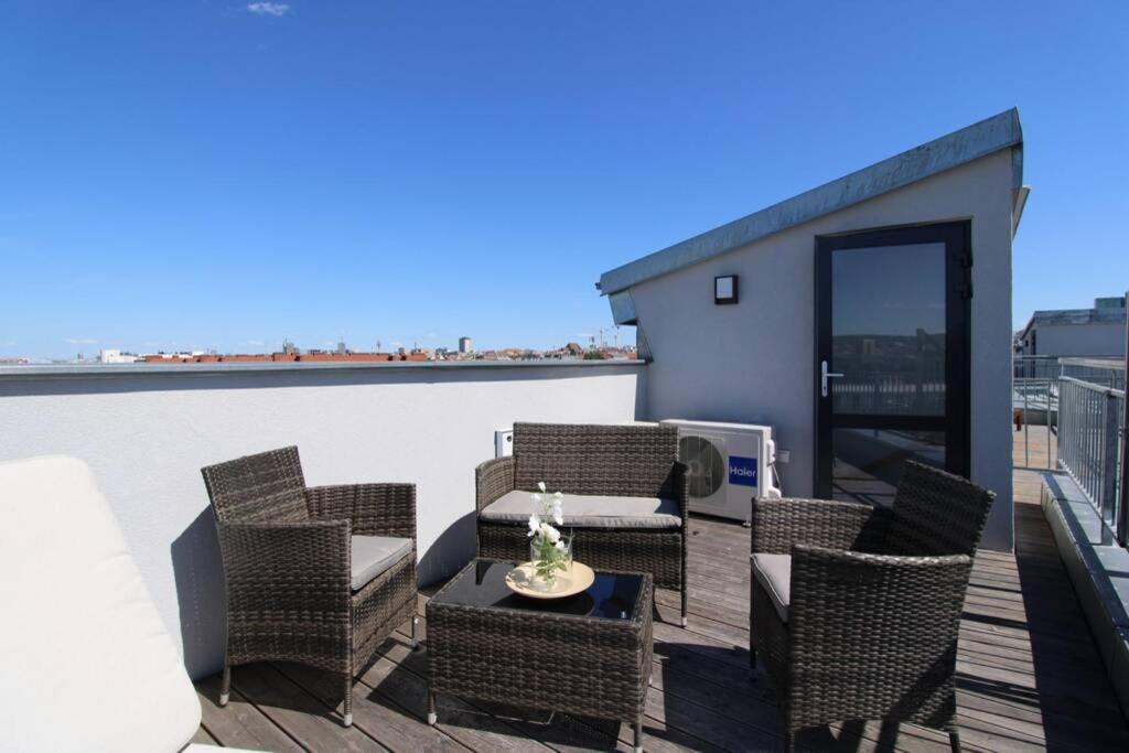 Penthouse With Amazing Terrace L Lf42 Apartment Виена Екстериор снимка